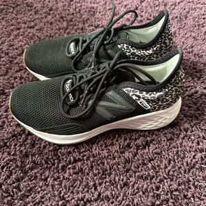 New Balance Black and Gray Kids Sneakers